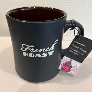 Starbucks 2011 “French Roast” embossed mug - brand new